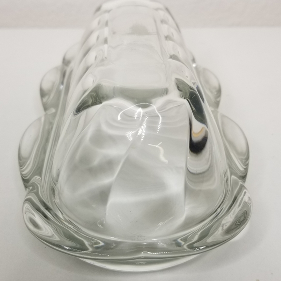 Anchor Hocking Clear 1/4lb Covered Butter Dish Scallop Base Butter Keeper - Picture 3 of 10